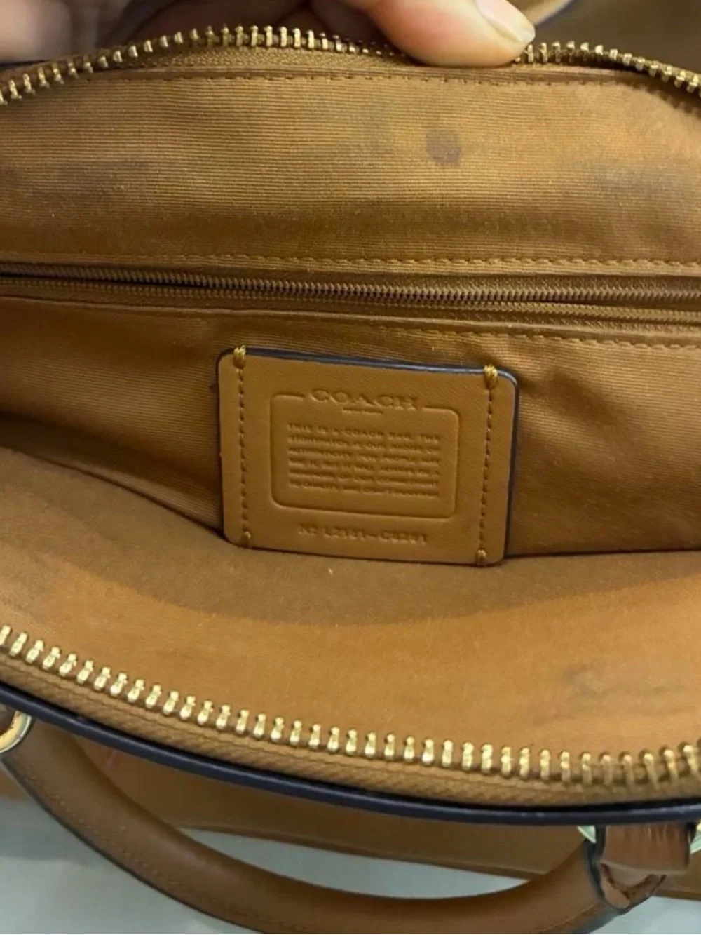 Coach Katy Dome Satchel with “Diary” Embroidered Accents